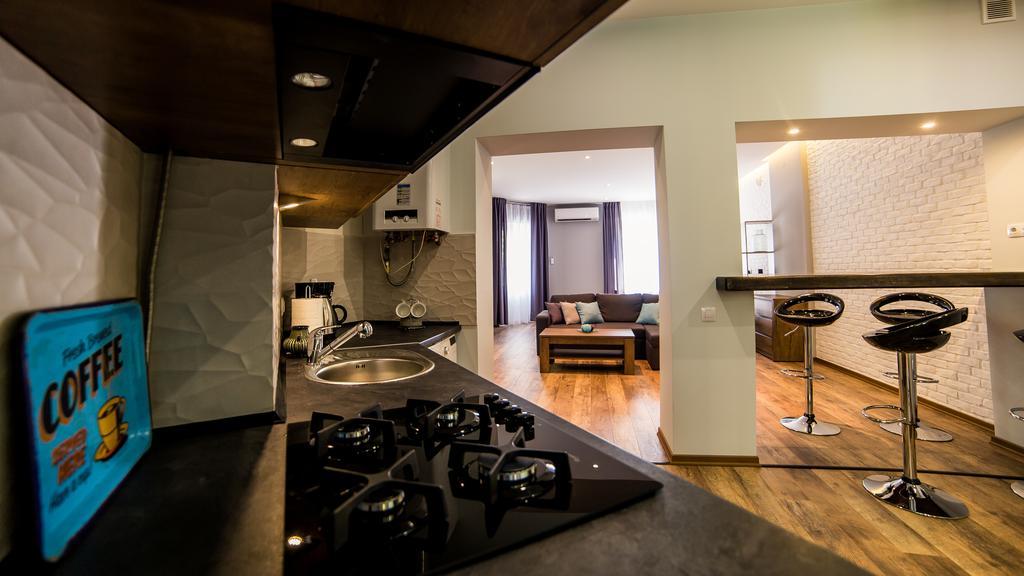 Apartmán Foxy Lvov Exteriér fotografie