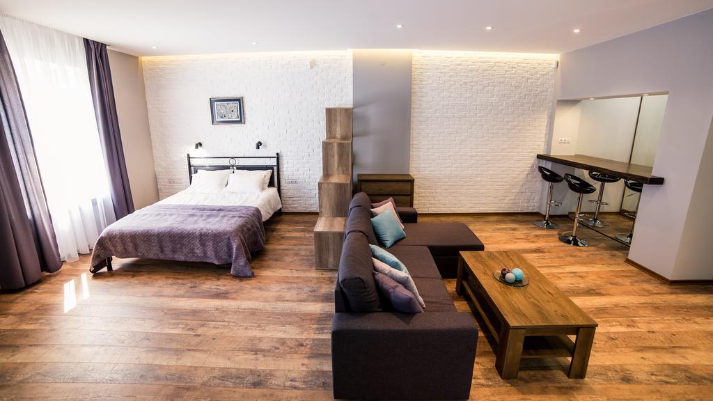 Apartmán Foxy Lvov Exteriér fotografie